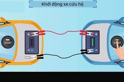 hướng dẫn kích bình ắc quy xe hơi