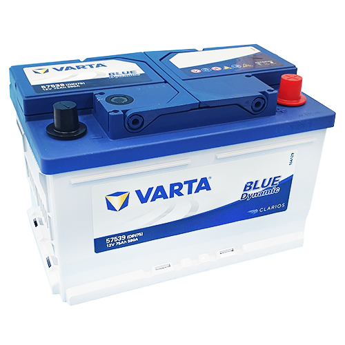 Ắc quy Varta DIN 57539 (12V-75Ah) - Đại lý Acquydelkor.vn