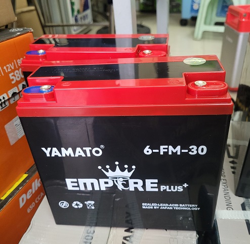 Ắc quy Yamato thay cho xe Vinfast Klara A2