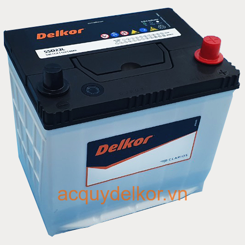 Ắc quy Delkor 55D23L - ( 12V - 60Ah )